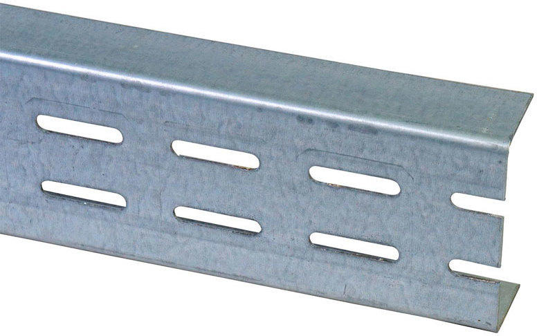 Aussteifungsprofil „UA 100“, 2,6 m, zweireihige Lochung 8,2x40 mm 260