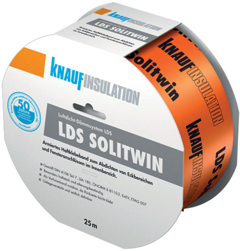 Haftklebeband „LDS Solitwin“, 25000x60 mm, armiert