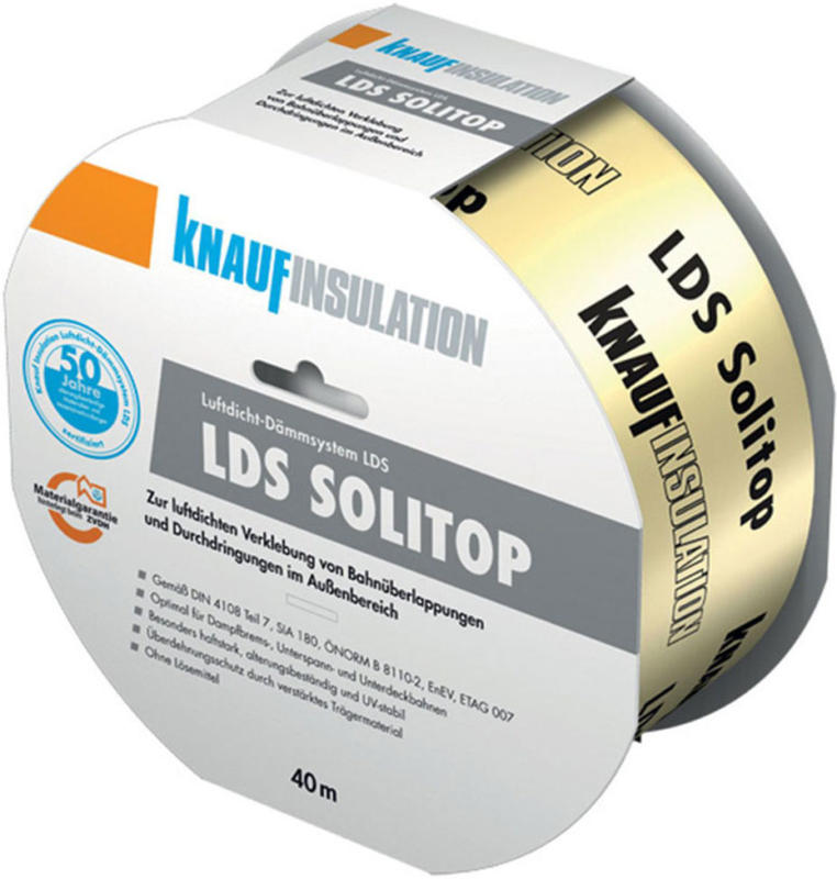 Spezialhaftklebeband „LDS Solitop“, 40000x60 mm, armiert 0,06x40