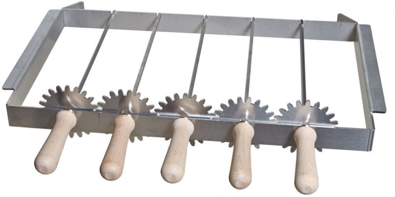 Schaschlikspieße für Betonkamin
