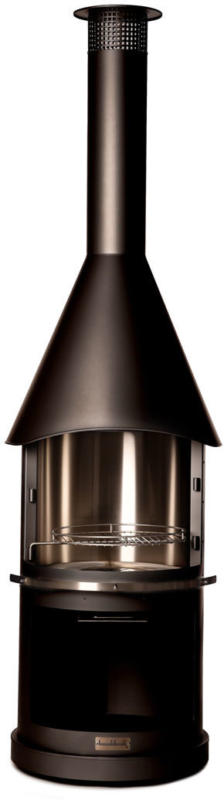 Kamin „Sydney“, schwarz schwarz