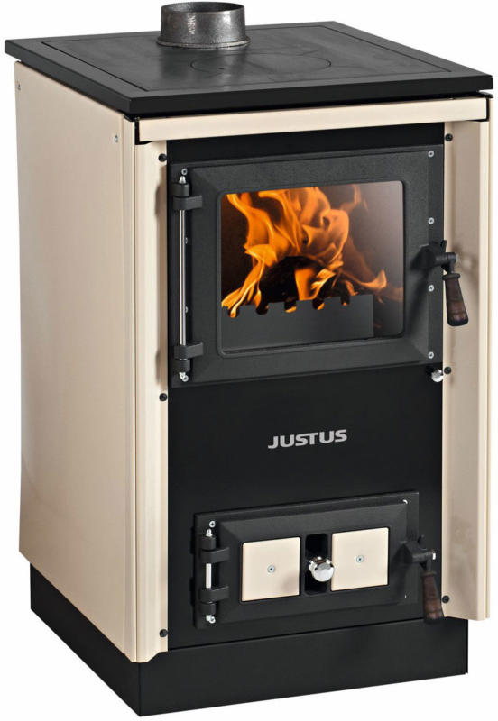 Festbrennstoffherd „Rustico-50 2.0“, Creme Creme