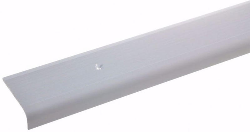 Alu Treppenwinkel-Profil 100 cm, 15x40 mm, silber 100 m | 4x1,5 cm