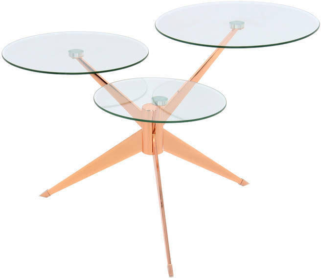 Beistelltisch „Triplet 110“, rose