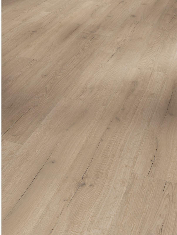 Vinylboden „Basic 300147, Eiche Infinity grau, Lebhafte Struktur, 21,6x120,7 cm