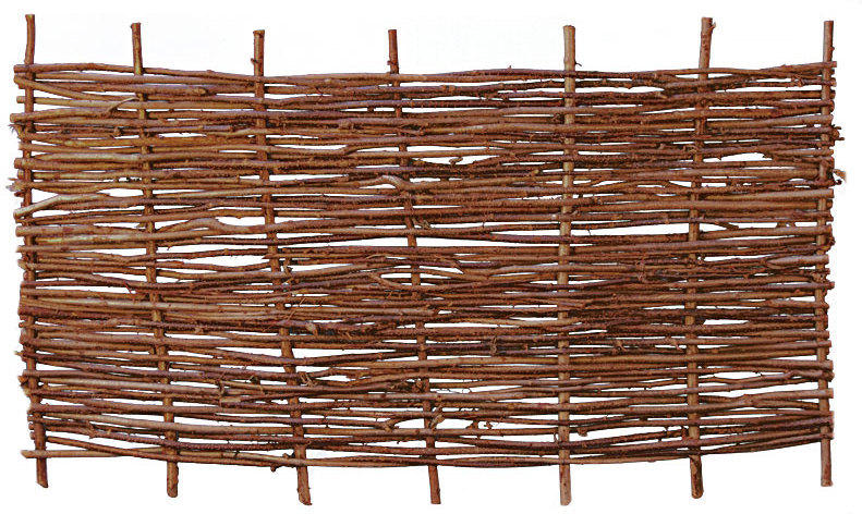 Zaunserie „PABLO“, Haselnusszaun, 180 x 90 cm