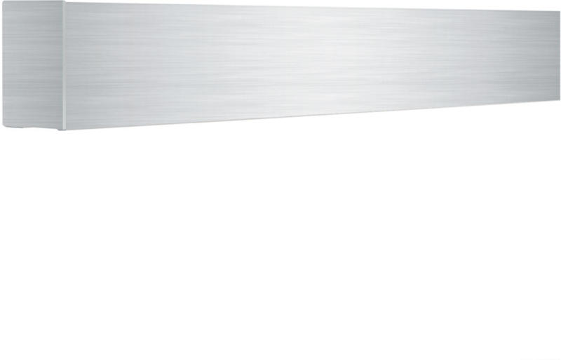 Schiebetürsystem „Nova 404“, Glastür, 2m, 1-flügelig, Edelstahl-Optik matt, mit Softeinzug