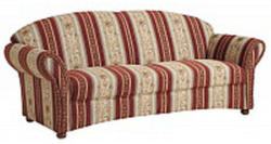 Sofa „Charlotte“, 2,5-Sitzer, rot Rot