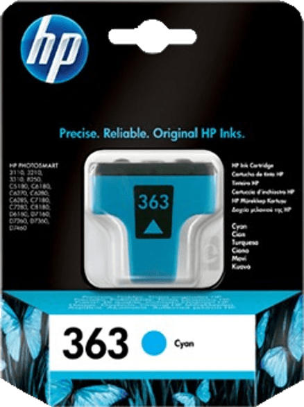 HP 363 Tintenpatrone Cyan (C8771EE)