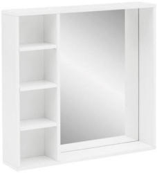 Badezimmerspiegel Edia B: 73,3 cm Weiß