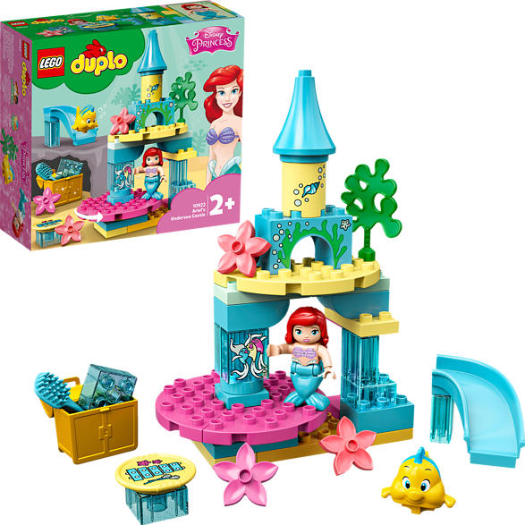 LEGO 10922 Arielles Unterwasserschloss Bausatz, Mehrfarbig
