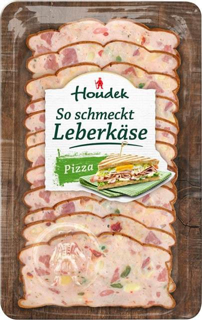 Houdek Leberkäse Pizza