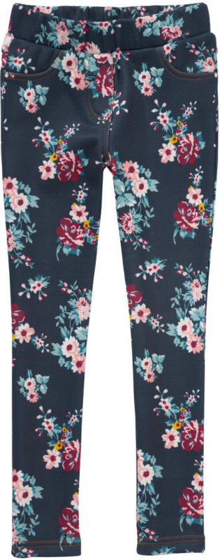 Mädchen Thermo-Leggings mit Blumen-Print (Nur online)
