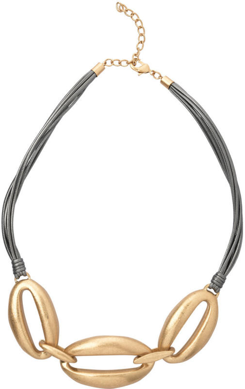 Damen Kette mit Lederimitat (Nur online)