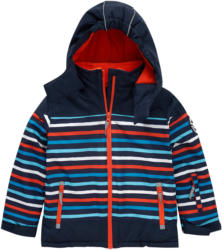Jungen Schneejacke im gestreiften Dessin (Nur online)