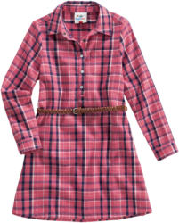Mädchen Bluse mit Gürtel