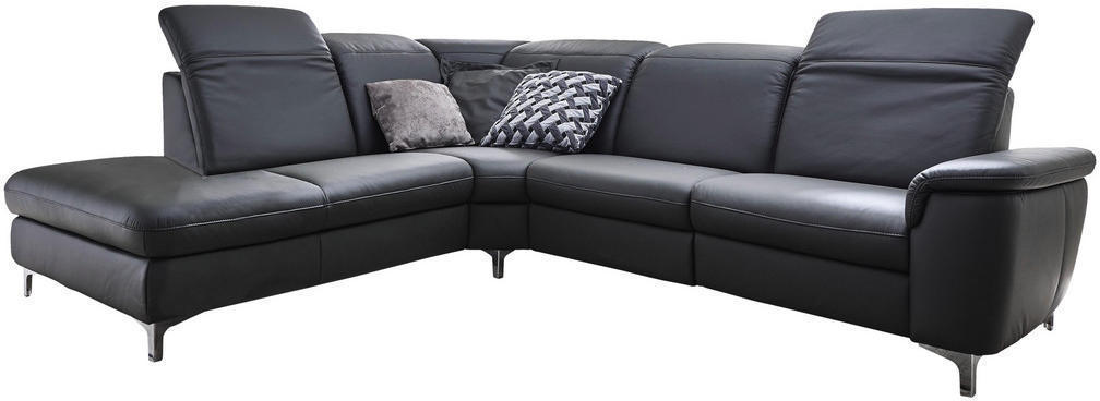 Wohnlandschaft in Leder Anthrazit nur € 2.549,00 statt € 3.978,00