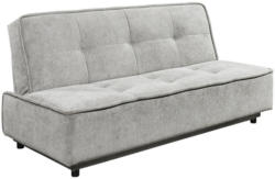 Schlafsofa in Textil, Holzwerkstoff Schlammfarben