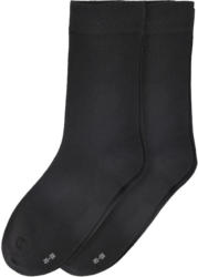 2 Paar Damen Socken mit Komfortbund