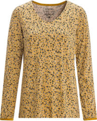 Damen Langarmshirt mit floralem Allover-Print