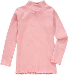 Mädchen Langarmshirt mit gerippter Struktur