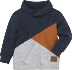Jungen Sweatshirt mit Flächenteilern
