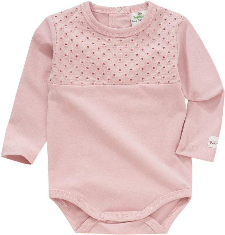 Baby Langarmbody mit Spitze (Nur online)