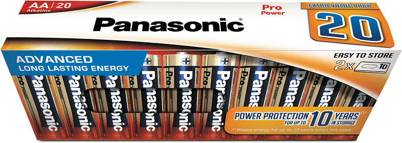 PANASONIC AA Batterie LR6PPG/20CB 20er Pack
