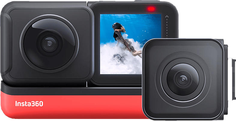 INSTA360 ONE R Twin Edition Dual Lens 360° Actioncam 4K, Full HD , WLAN, Touchscreen