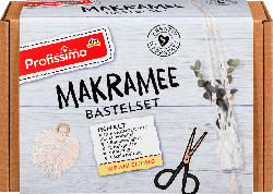 Profissimo Makramee Bastelset Blumenampel und Feder