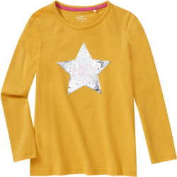 Mädchen Langarmshirt mit Wendepailletten (Nur online)