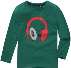 Jungen Langarmshirt mit Wendepailletten (Nur online)