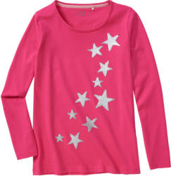 Mädchen Langarmshirt mit Wendepailletten (Nur online)