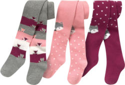 3 Baby Strumpfhosen im Set