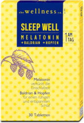 the wellness co. Sleep Well Melatonin Tabletten