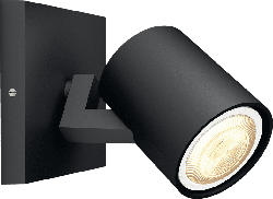 PHILIPS Hue White Amb. Runner 1 flg Deckenspot, Schwarz