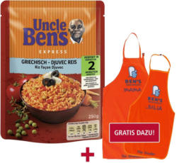 Uncle Ben's 2 Minuten Express Reis Mediterran oder Griechisch jeder 220/250-g-Beutel und weitere Sorten