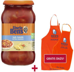 Uncle Ben's Sauce versch. Sorten, jedes 400-g-Glas