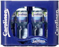 Carolinen Mineralwasser versch. Sorten, 12 x 1 Liter, jeder Kasten