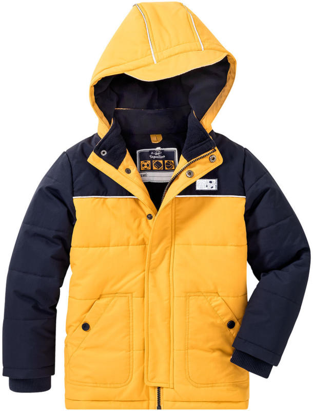 Jungen Winterjacke mit Kapuze