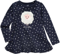 Mädchen Langarmshirt mit Schaf-Applikation