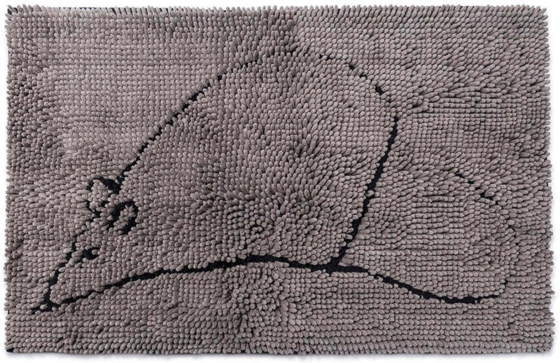 Dog Gone Smart Dirty Cat LitterMat grau 90x66cm