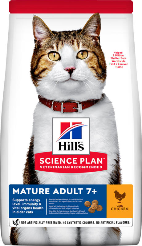 Hill's Chat Science Plan Mature Adult 7+ Poulet 2kg