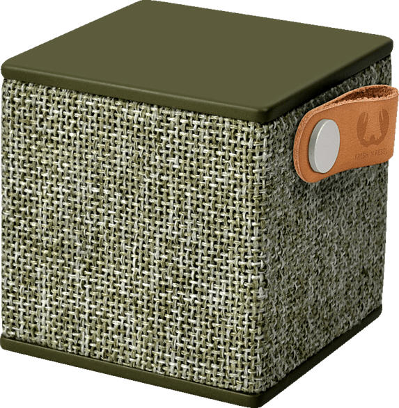 FRESH N REBEL Rockbox Cube Fabriq Edition Bluetooth Lautsprecher, Grün