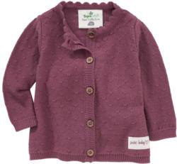 Newborn Strickjacke mit dezentem Muster