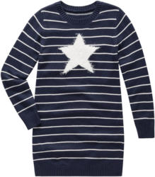 Mädchen Kleid mit fransigem Stern