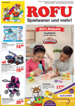 ROFU Kinderland Spielwaren und mehr! - bis 30.09.2020