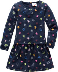 Mädchen Sweatkleid mit Sternen allover