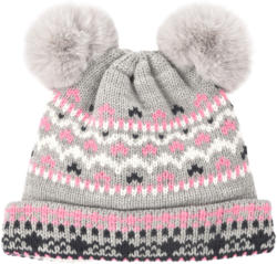 Baby Strickmütze mit zwei Pompons (Nur online)