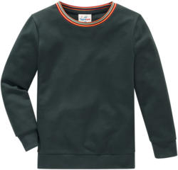 Kinder Sweatshirt mit Regenbogen-Bündchen